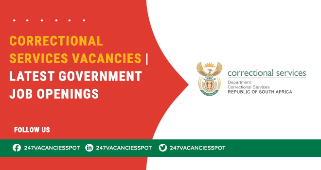 Correctional Services Vacancies | Justice and Rehabilitation Roles
