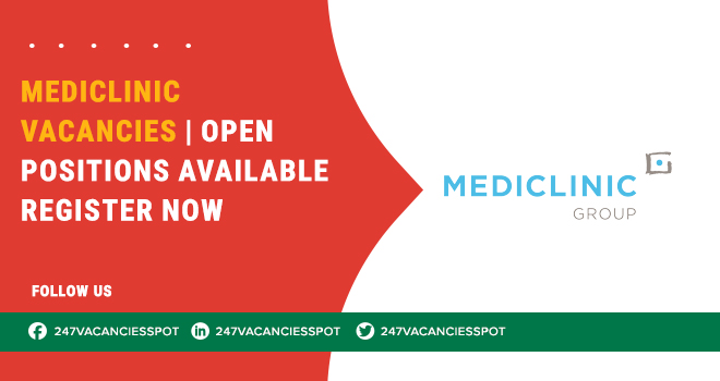 Explore Legae Mediclinic Vacancies in Healthcare

