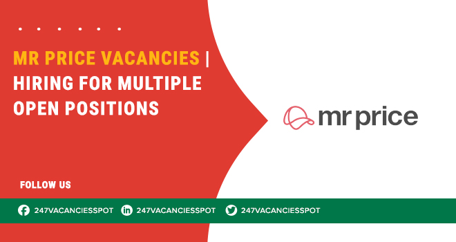 Mr Price Vacancies: Retail Jobs Available in South Africa
